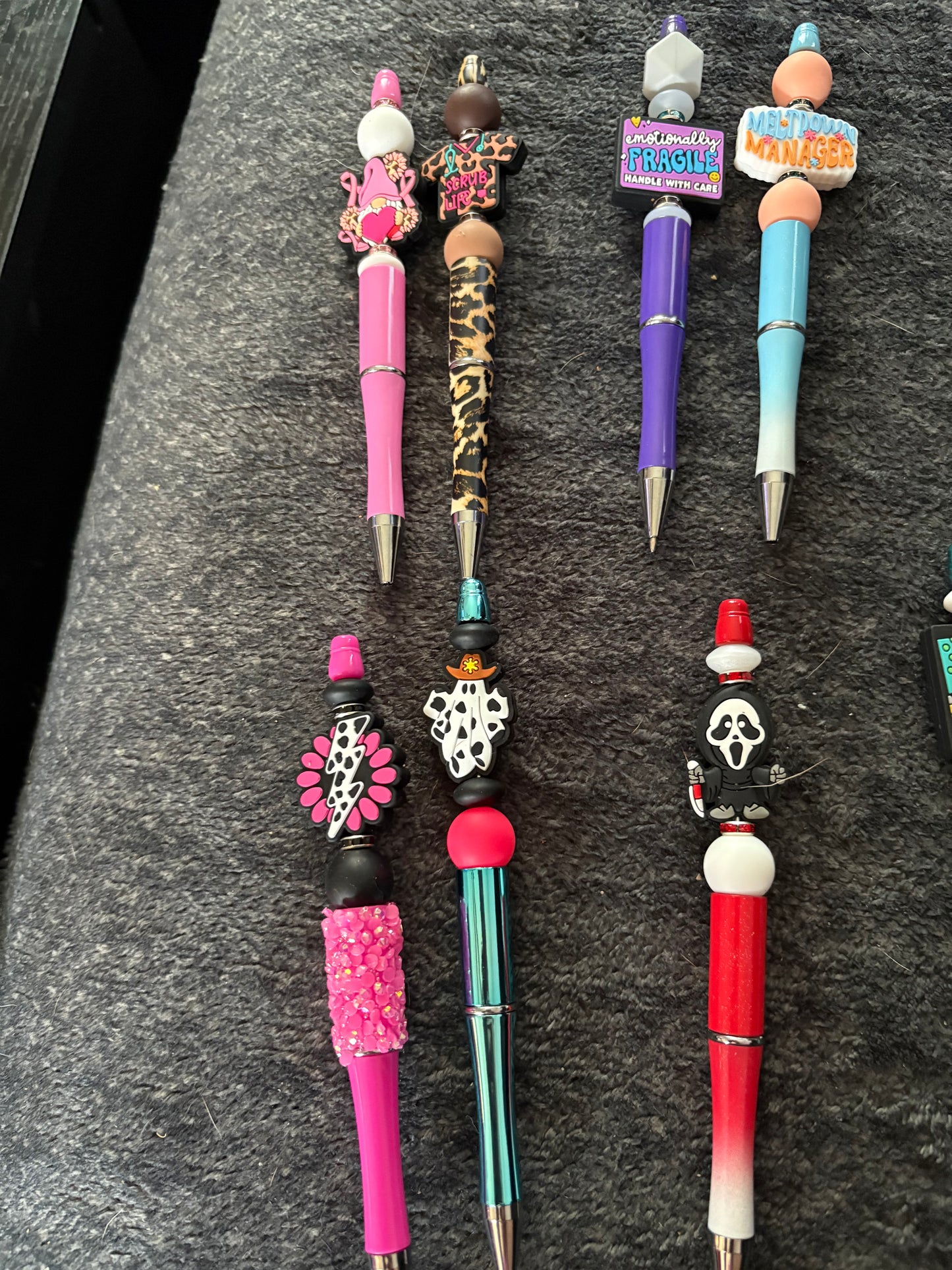Beaded pen